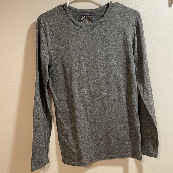 Champion Performance Baselayer Grey Long Sleeve Shirt Men's Size Medium - Picture 13 of 14